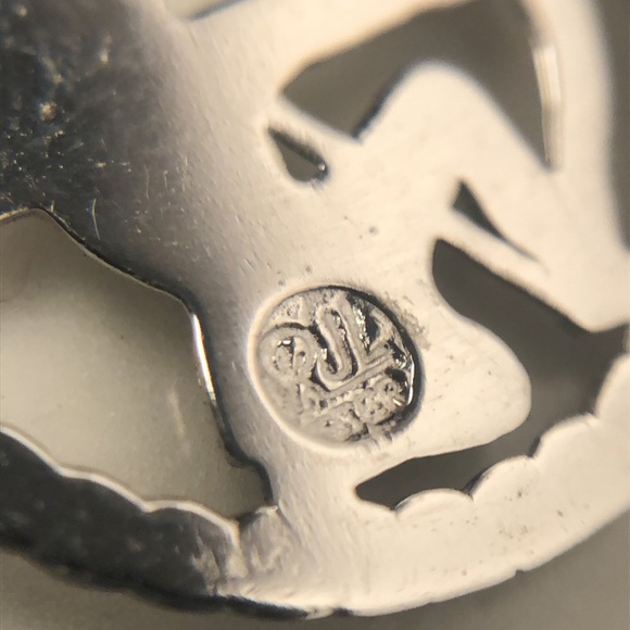 Sagittarius zodiac sterling silver vintage pendant bracelet charm - Picture 4 of 4